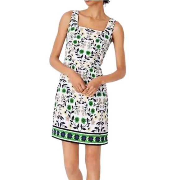 New! Ann Taylor Floral Mini-Dress Sz 8 - Picture 1 of 6